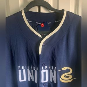 Men’s Authentic Philadelphia Union (MLS) baseball style shirt